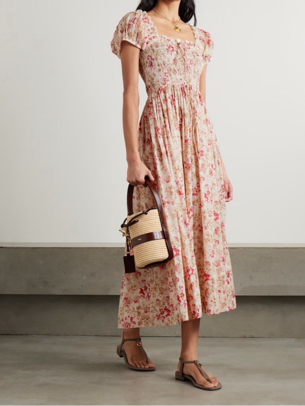 Doen Stanza Dress in Fleurs de Provence - Picture 1 of 6